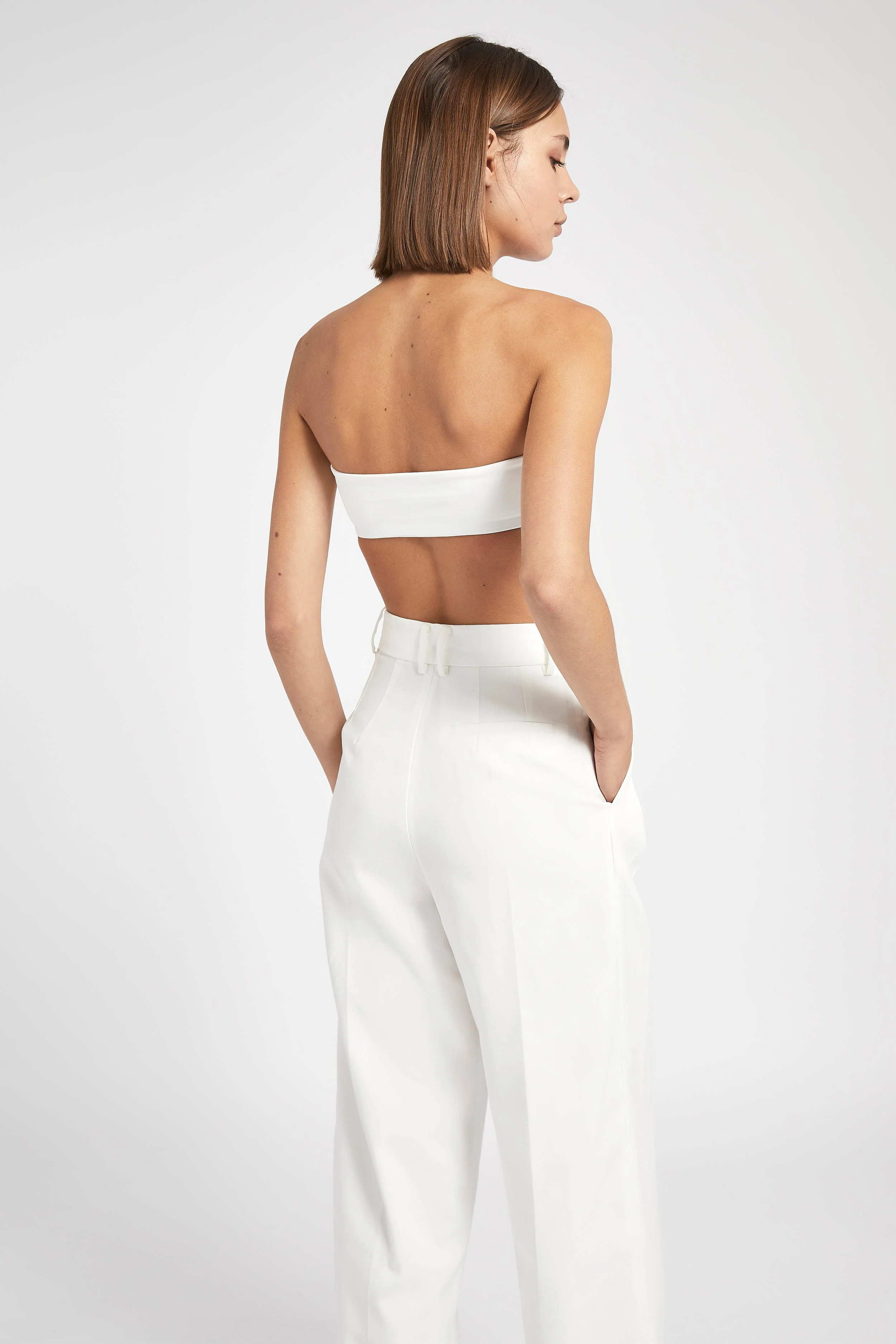 Bandeau Bralet - Ivory - Image 2