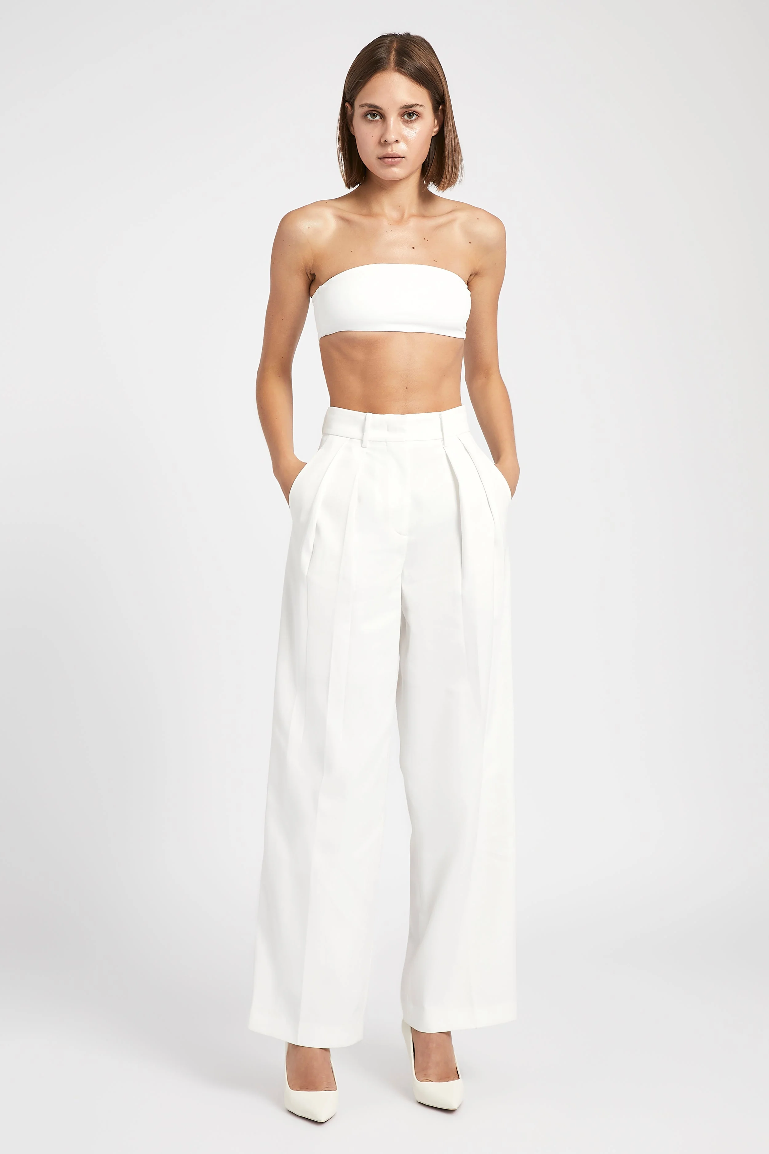 Bandeau Bralet - Ivory - Image 3