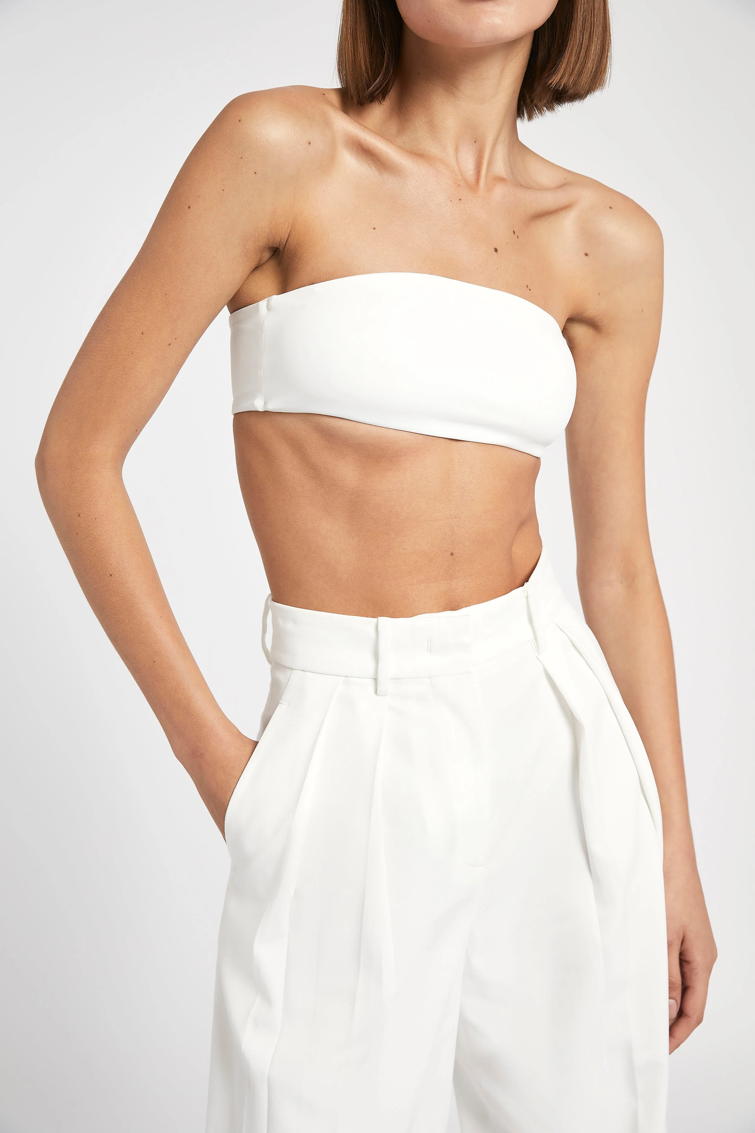 Bandeau Bralet - Ivory - Image 5
