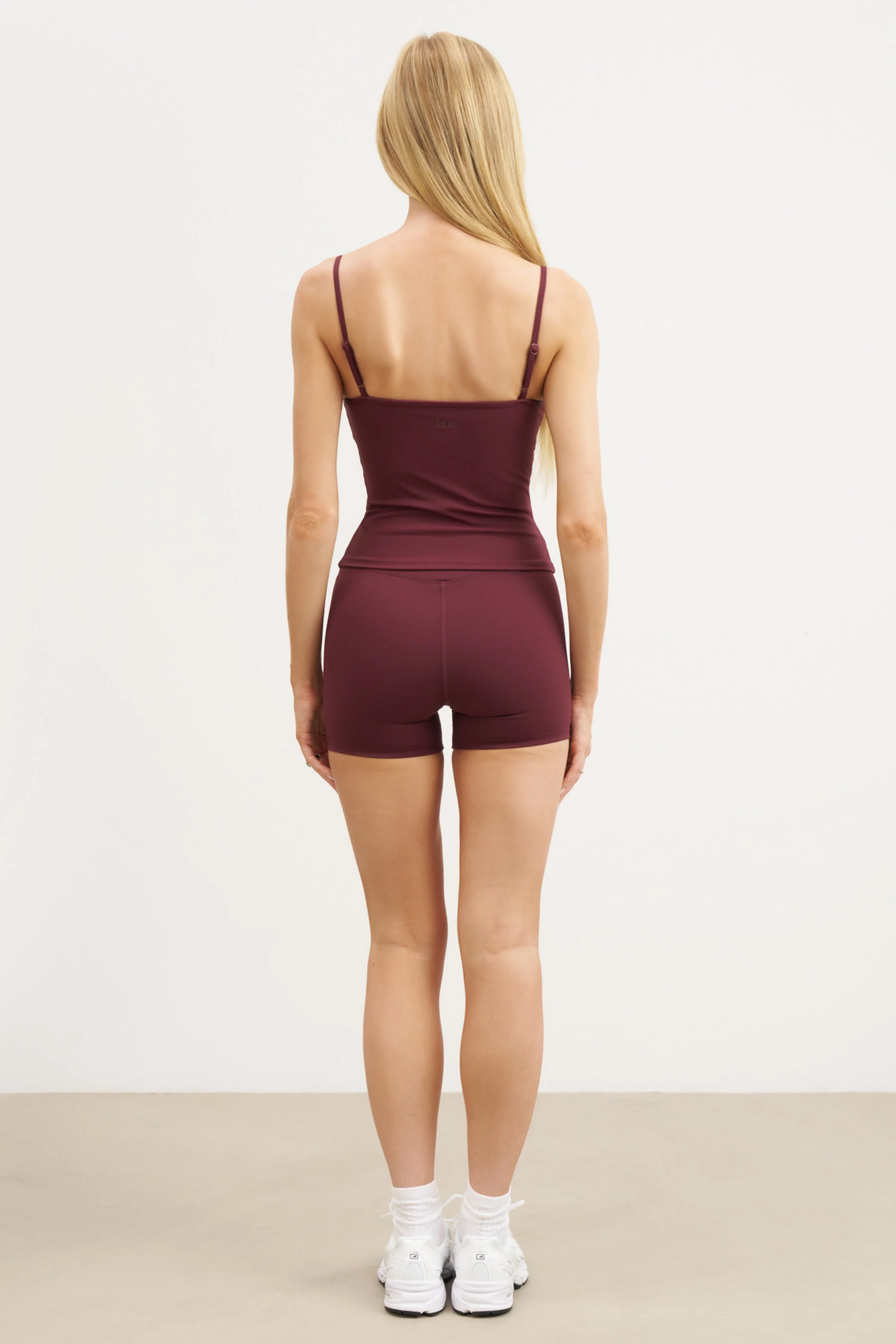 Base Sculpting Cami Top - Merlot - Image 7