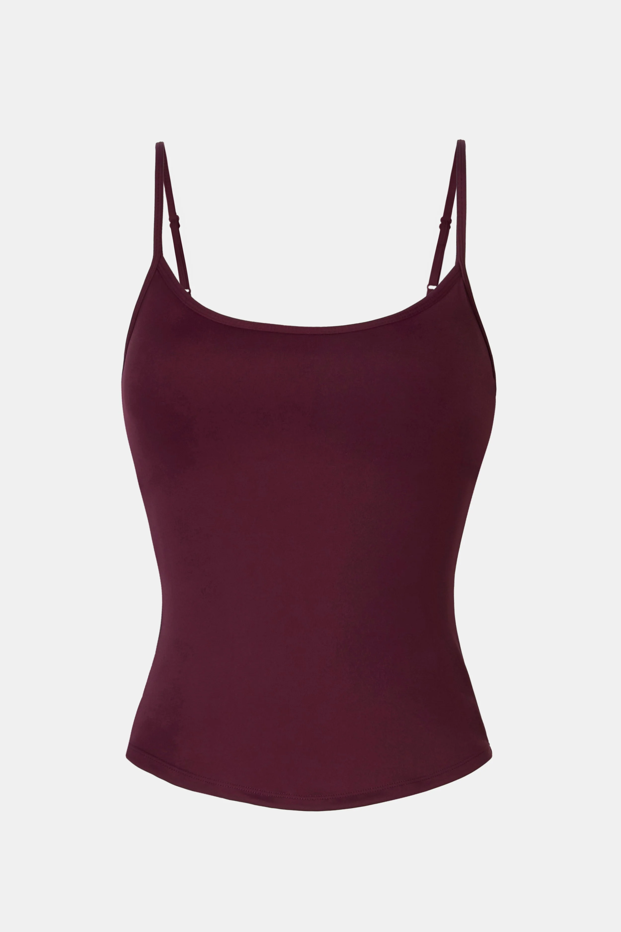 Base Sculpting Cami Top - Merlot - Image 8