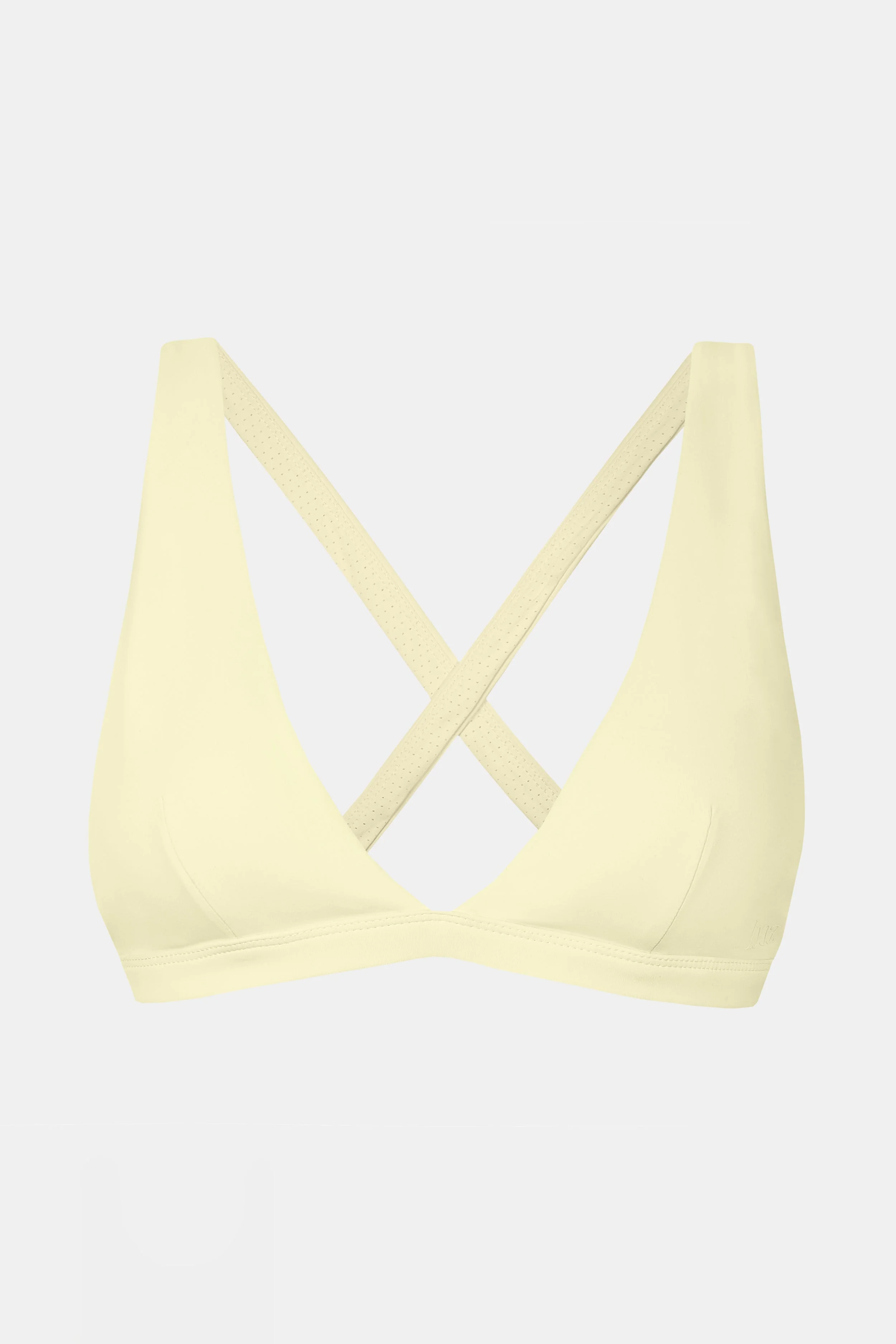Base Sculpting Triangle Bra - Buttermilk - Image 9