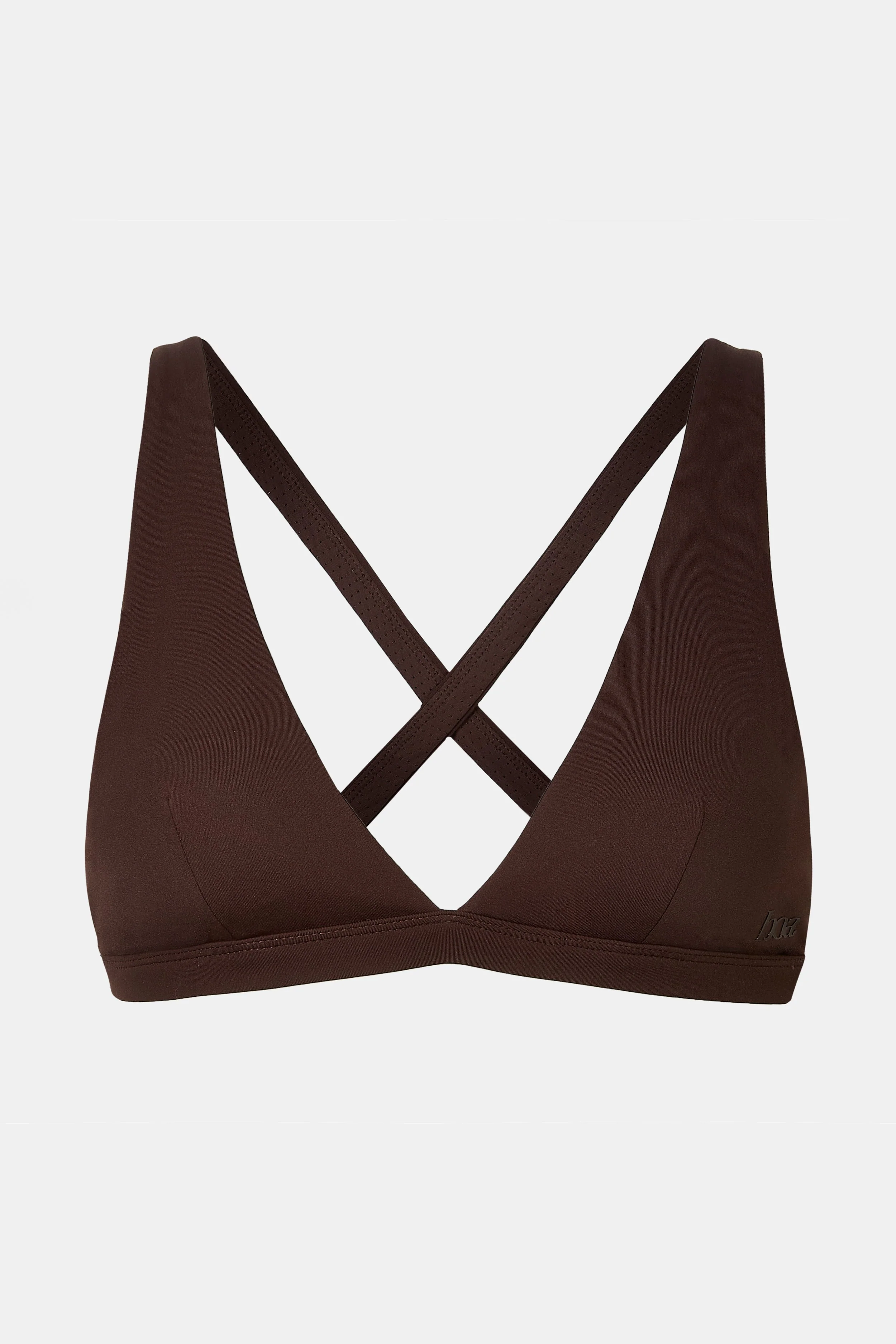 Base Sculpting Triangle Bra - Carob - Image 10