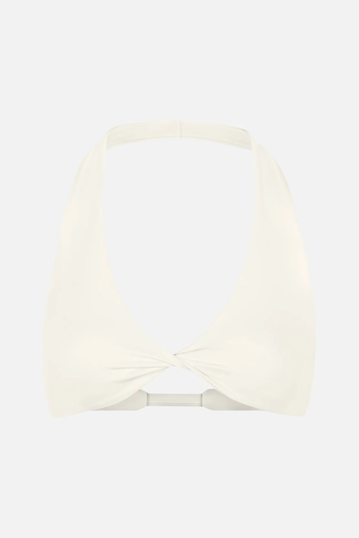 Base Sculpting Twist Front Bra - Tofu - Image 7