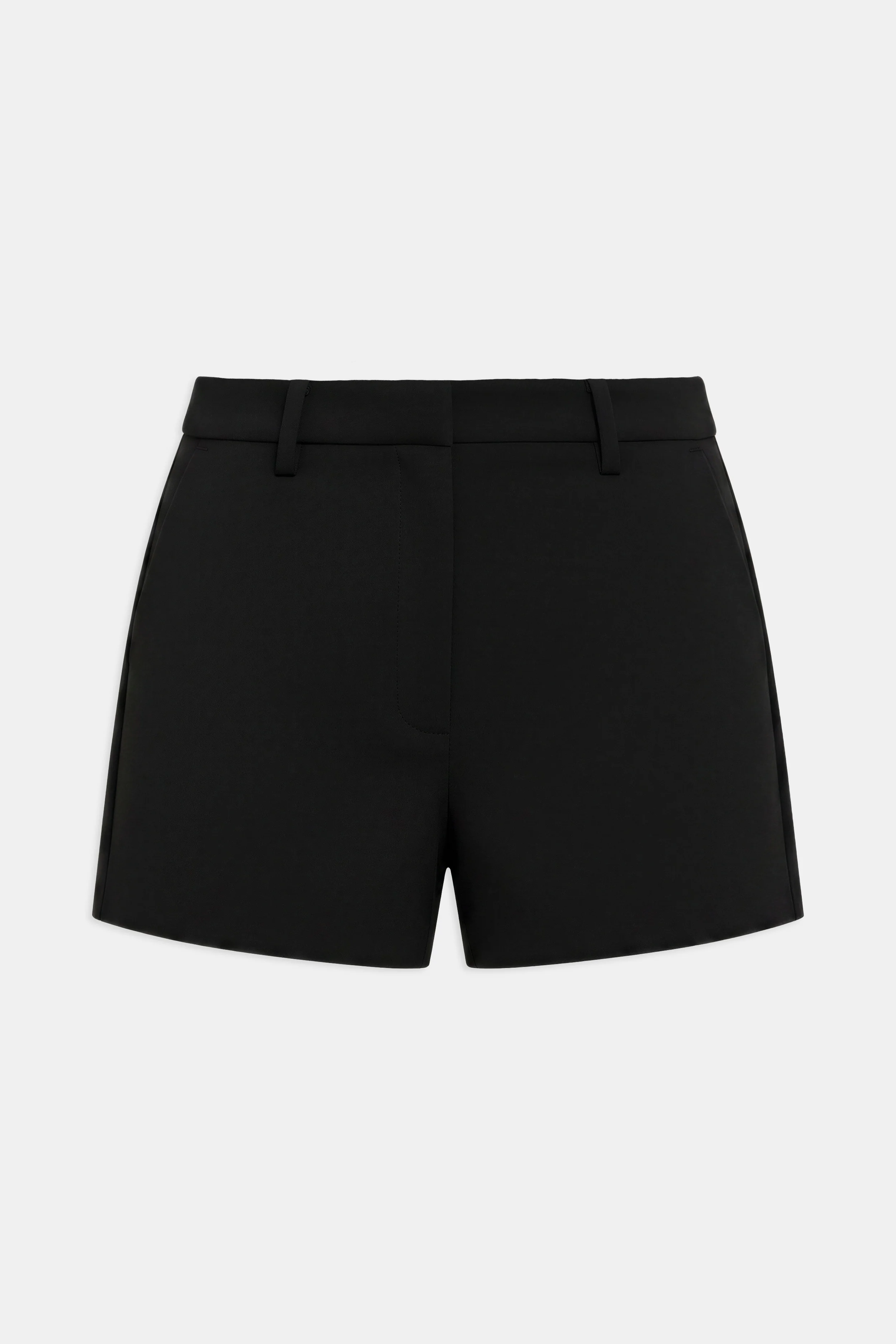 Formal Tailored Micro Shorts - Black - Image 8