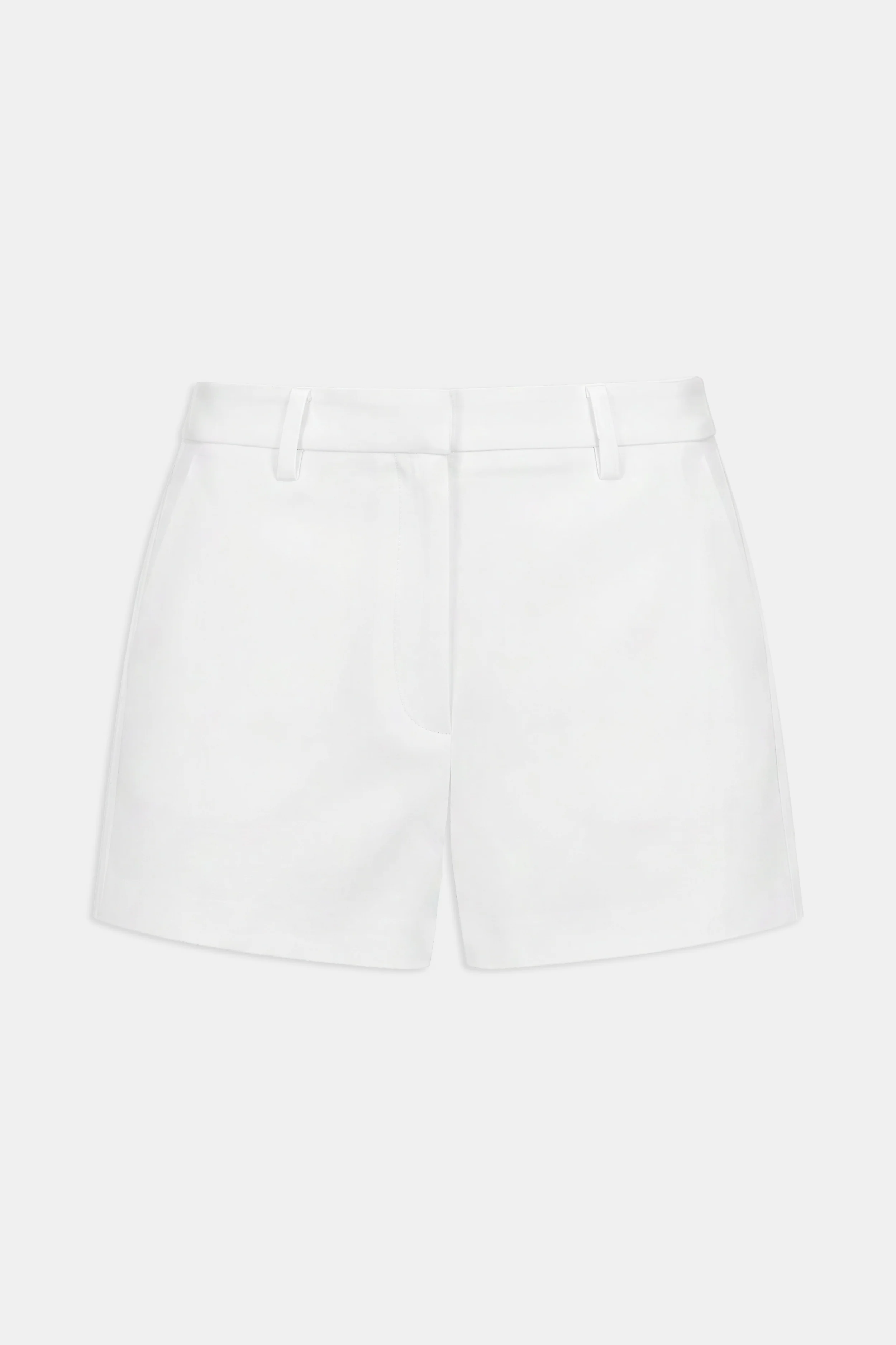 Formal Tailored Micro Shorts - Cream - Image 8