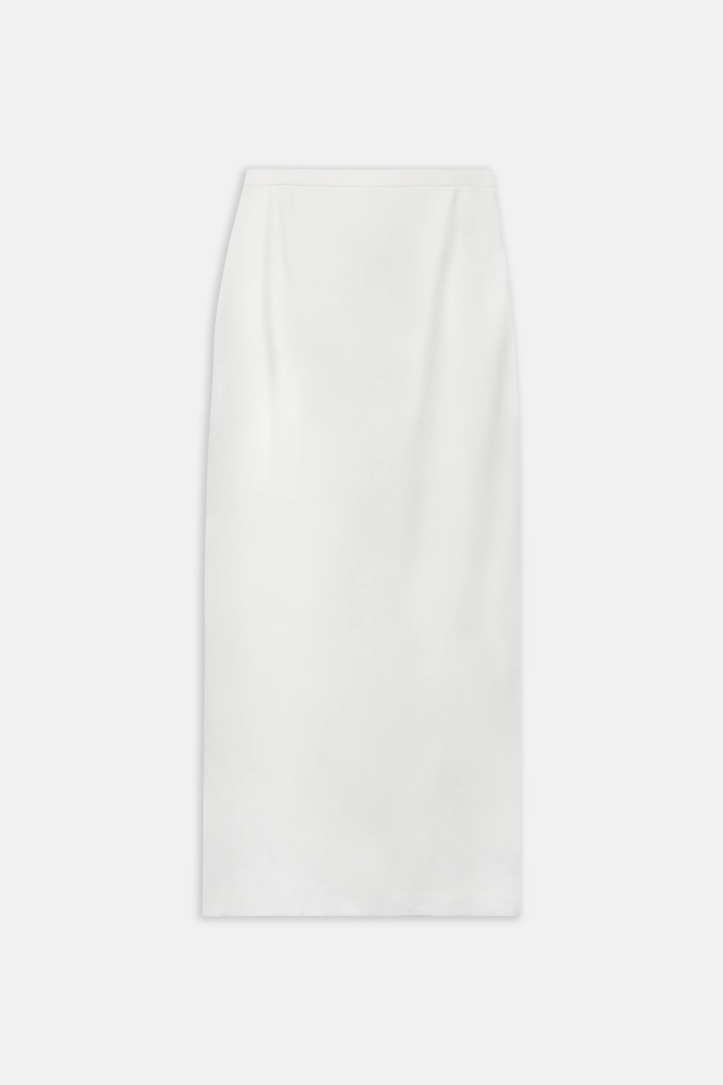 Mid Rise Linen Maxi Skirt - White - Image 8