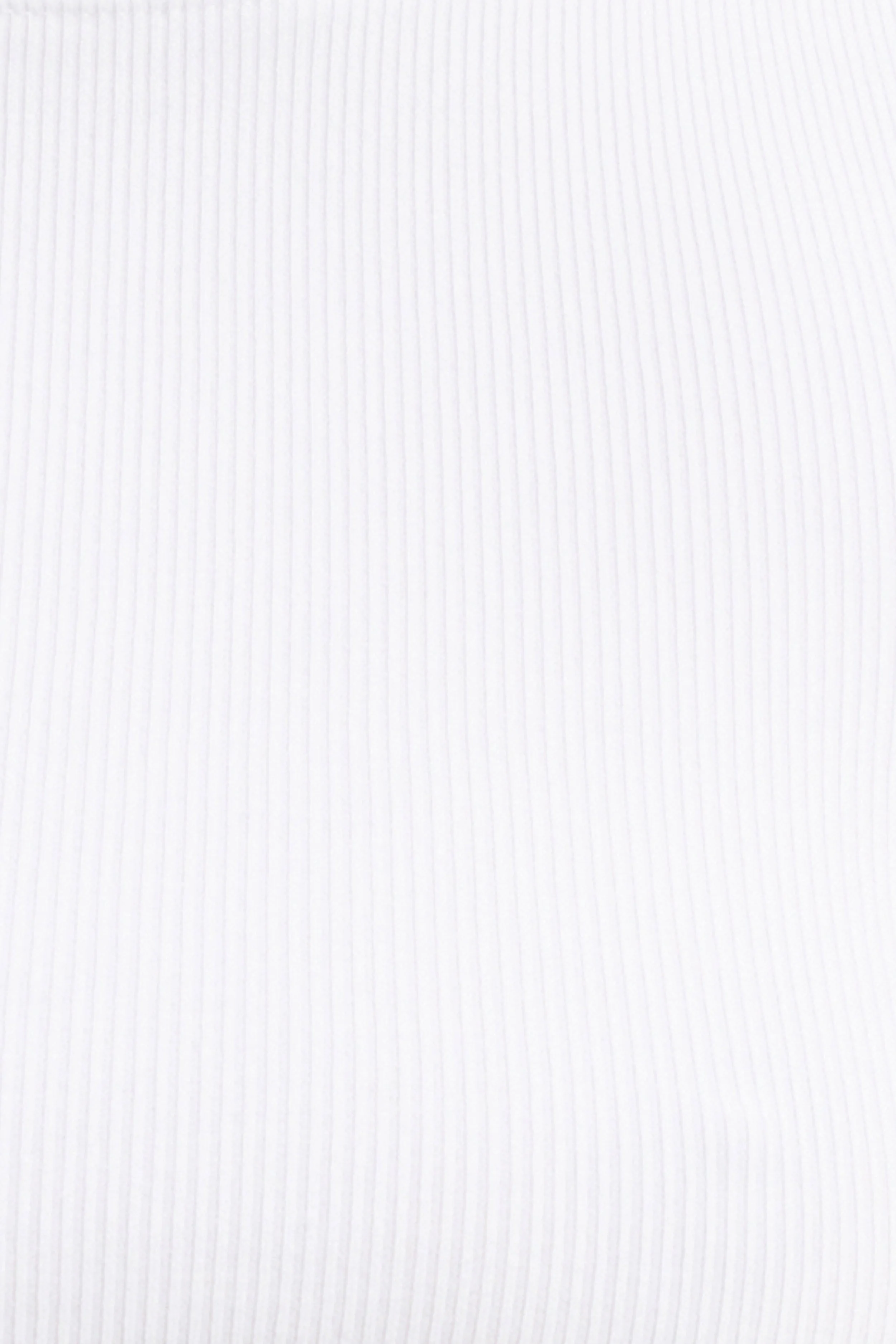 Soft Ribbed Tank Top - White - Image 6