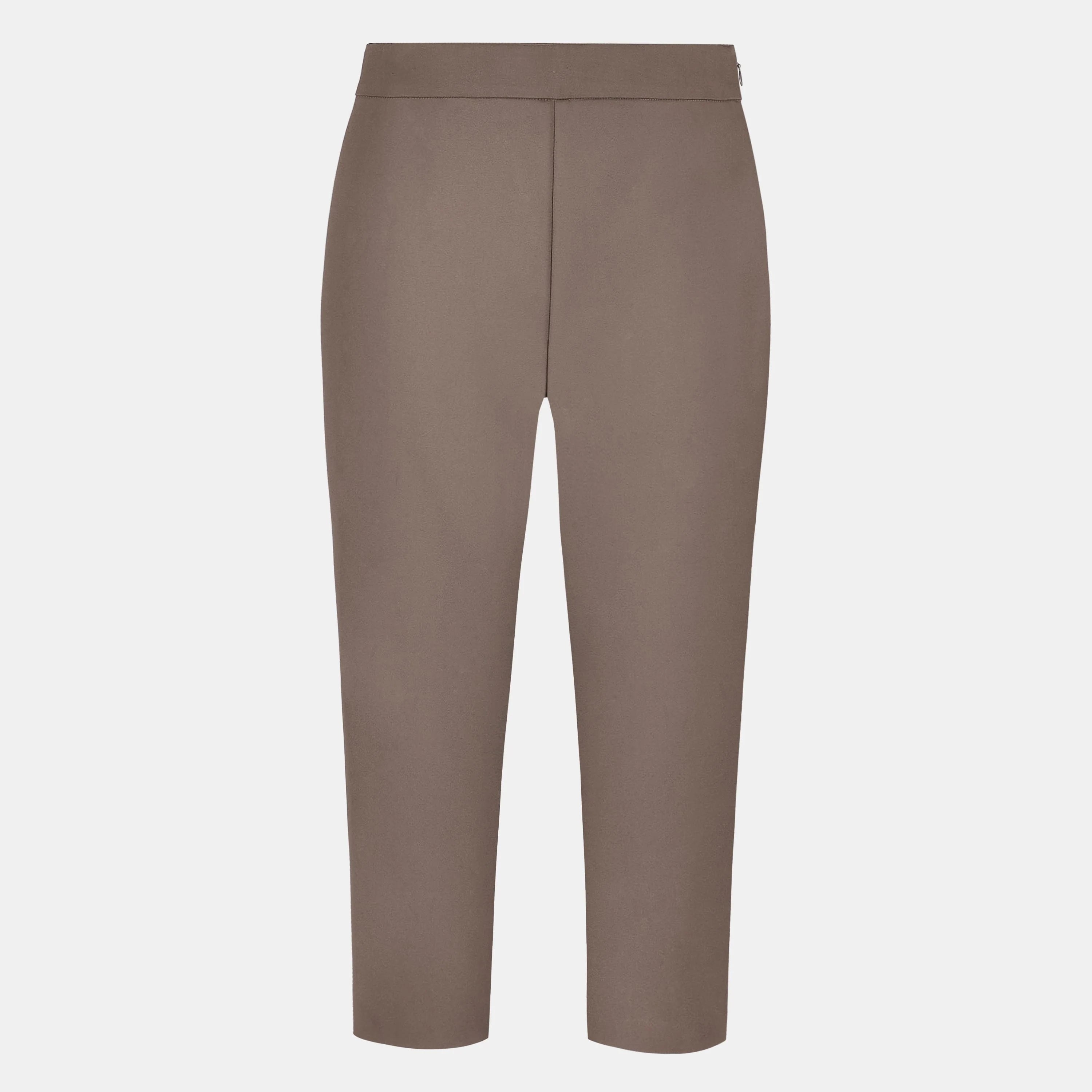Tailored Capri Leggings - Latte - Image 8